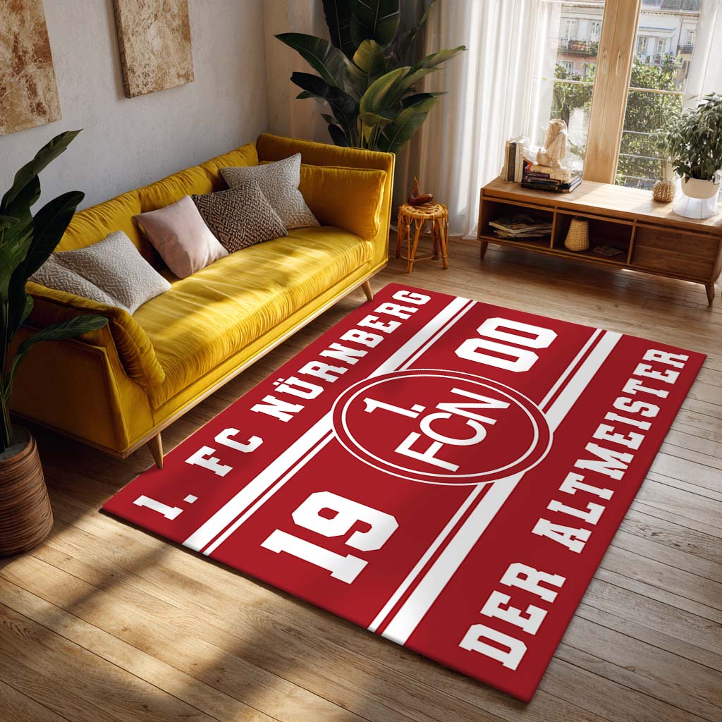 1. FC Nürnberg - FCN Teppich - Design 03 - Teppich für Fans 2