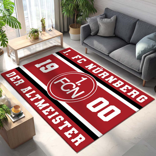 1. FC Nürnberg - FCN Teppich 22 - Teppich für Fans