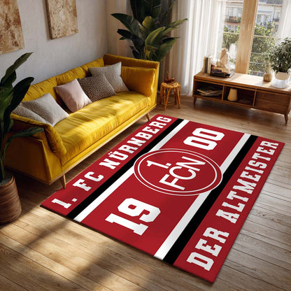 1. FC Nürnberg - FCN Teppich 22 - Teppich für Fans 2