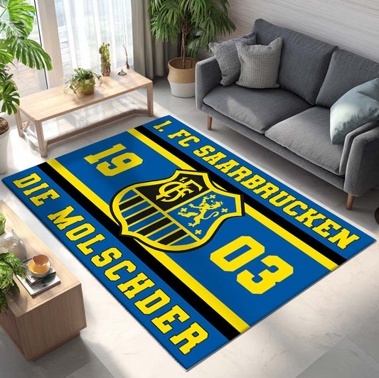 1. FC Saarbrücken - FCS Teppich - Design 02 - Teppich für Fans