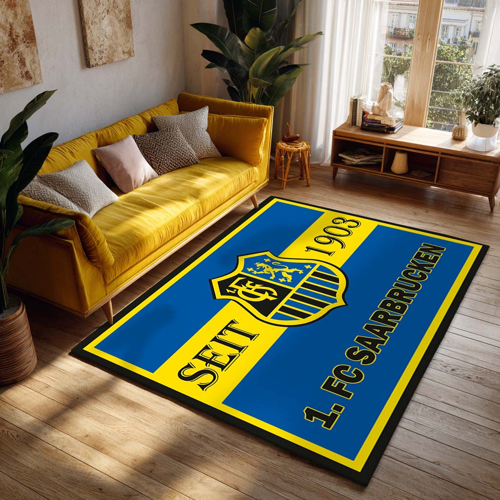 1. FC Saarbrücken - FCS Teppich - Design 01 - Teppich für Fans 2