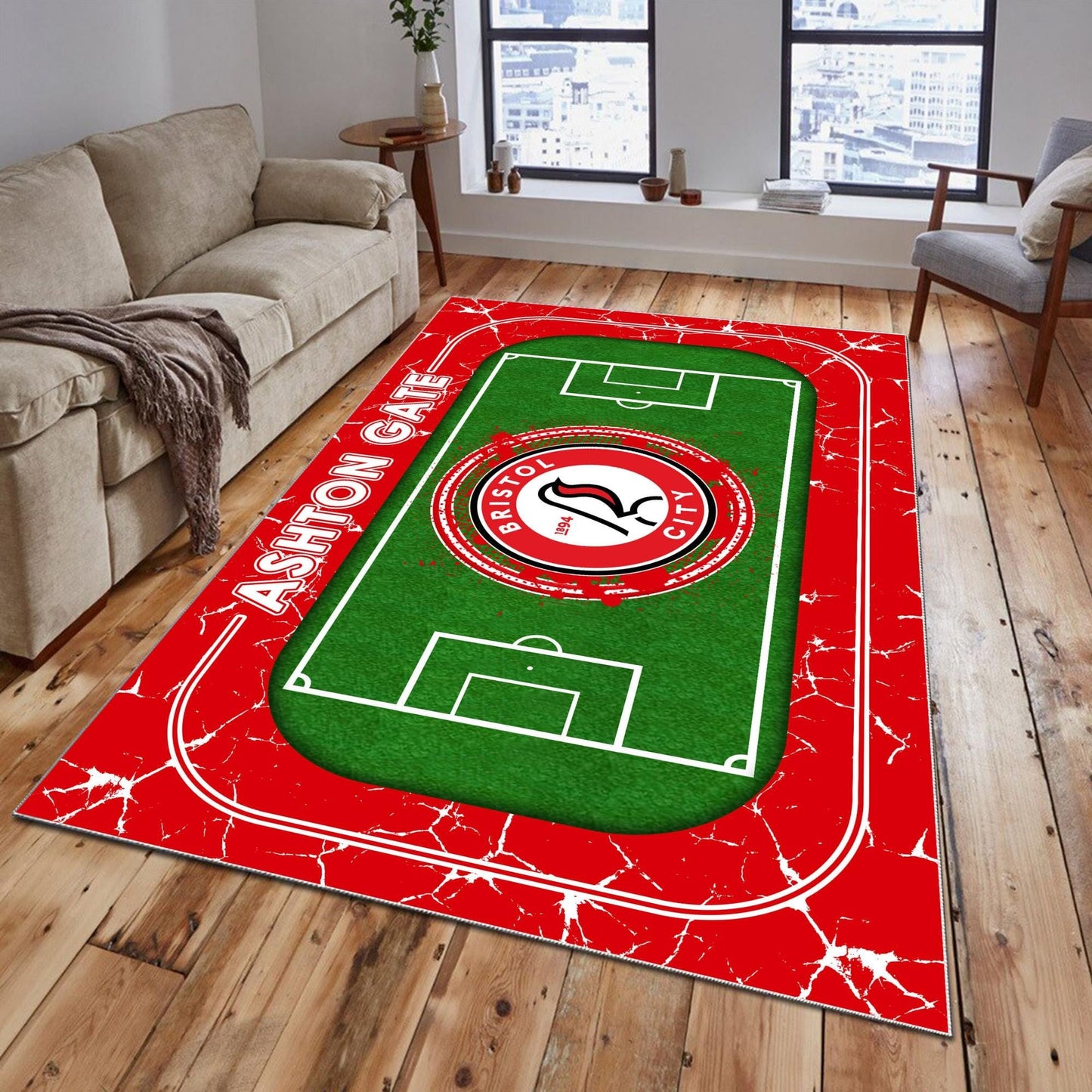 Bristol City Teppich - EFL Championship Teppich 3