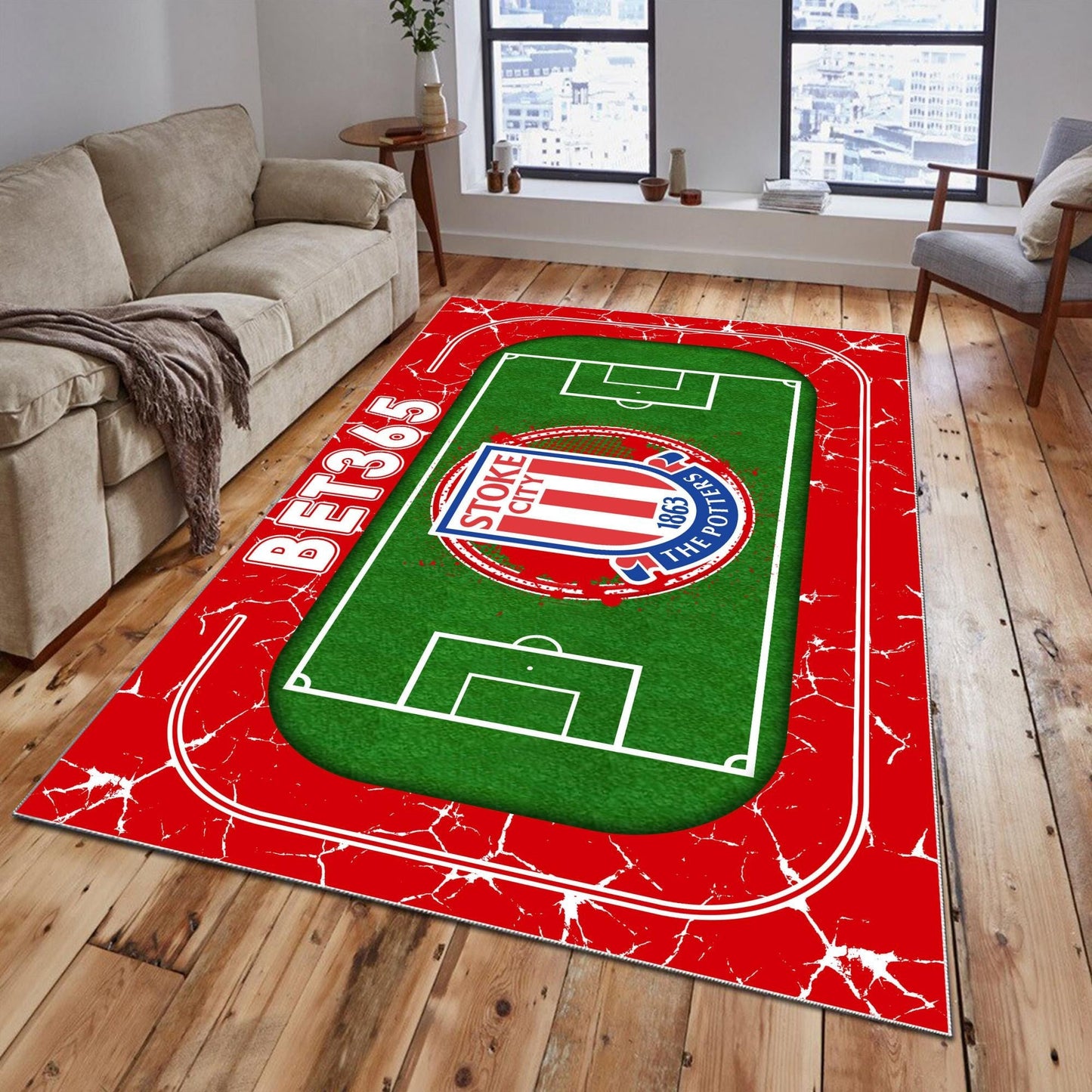 Stoke City Teppich - EFL Championship Teppich 3