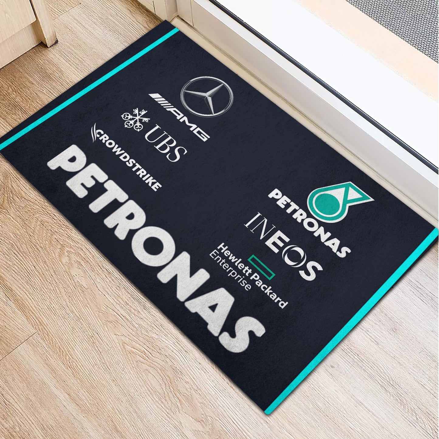 Mercedes-AMG PETRONAS F1 Team Teppich - Teppich mit Automotiv-Motiv-2