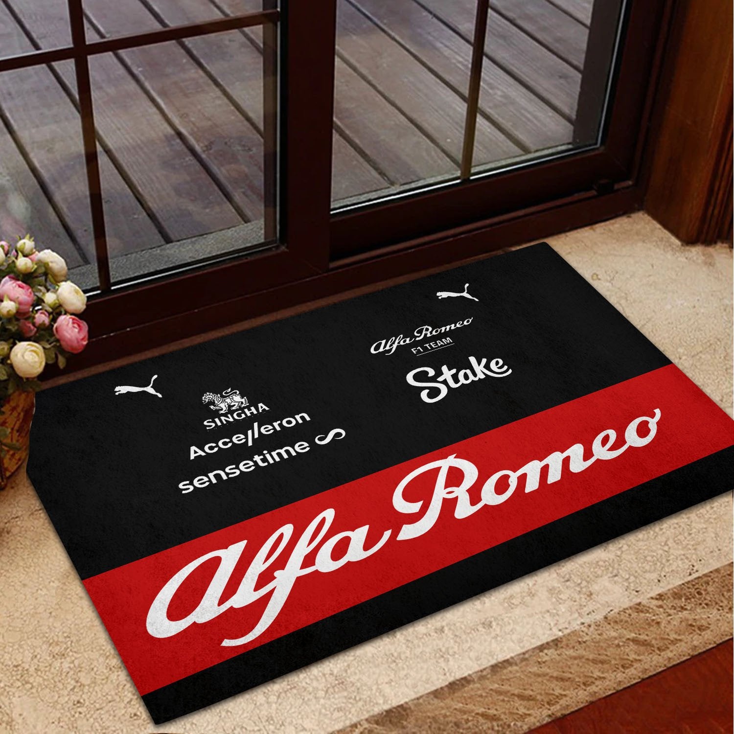 Alfa Romeo F1 Team Teppich - Teppich mit Automotiv-Motiv