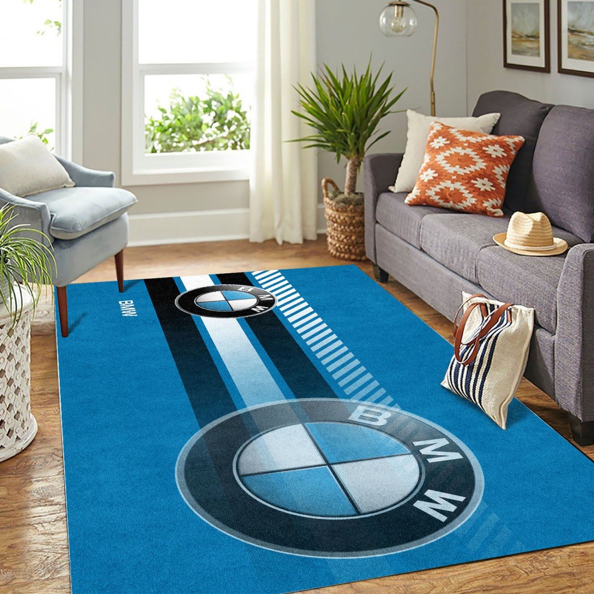 BMW Car Teppich - Teppich mit Automotiv-Motiv