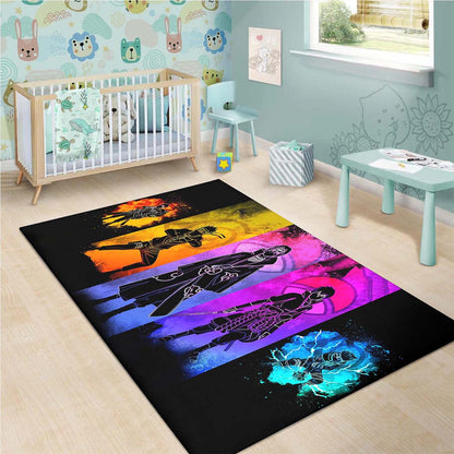 Neon Naruto Anime Teppich 3