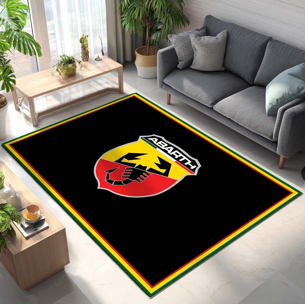 Abarth Sports Car Teppich - Teppich mit Automotiv-Motiv