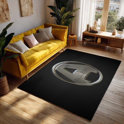 Aixam Metal Logo Style Teppich - Teppich mit Automotiv-Motiv-2