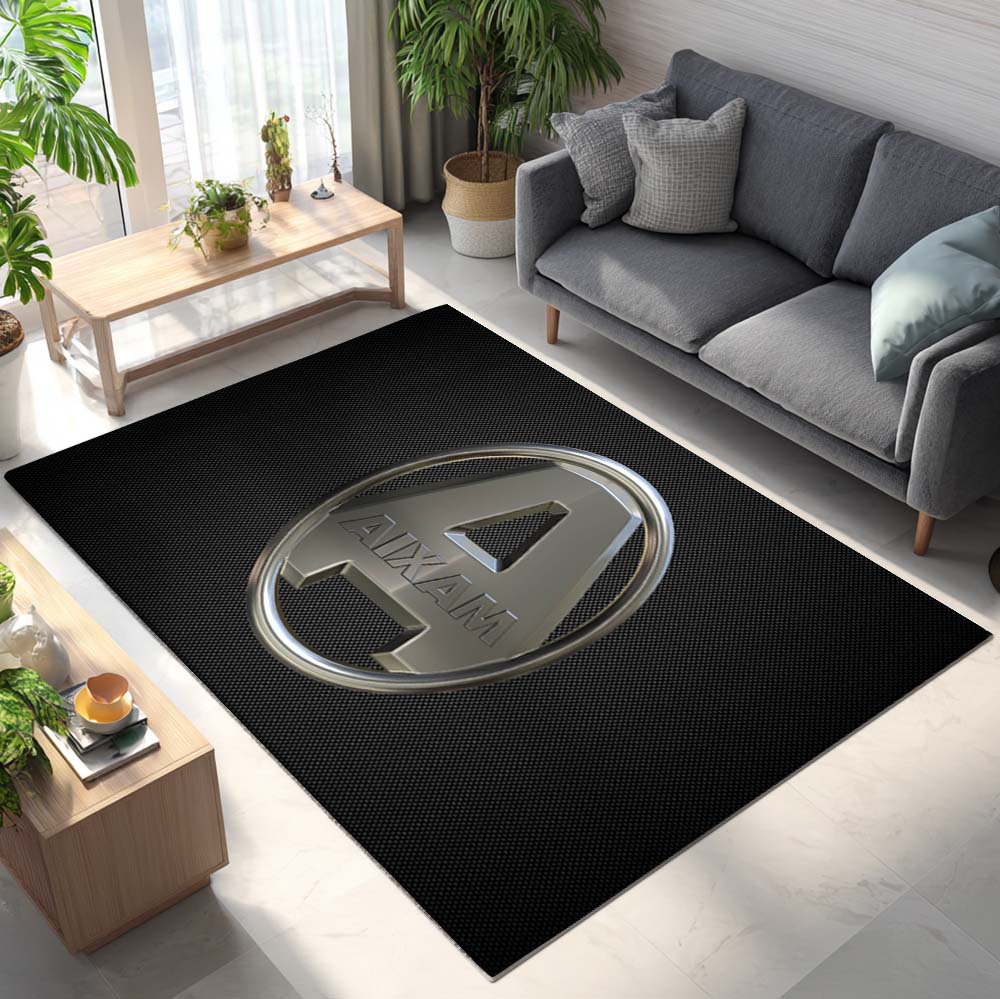 Aixam Metal Logo Style Teppich - Teppich mit Automotiv-Motiv