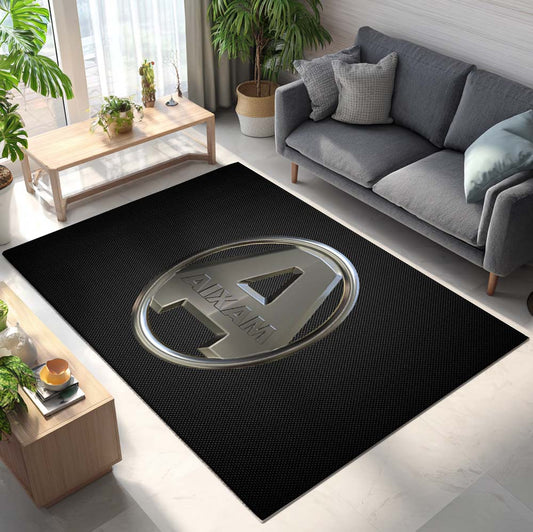 Aixam Metal Logo Style Teppich - Teppich mit Automotiv-Motiv