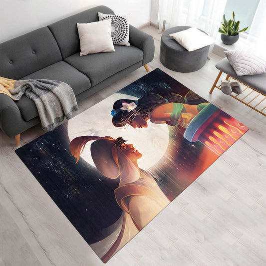 Aladdin und Jasmin – Disney Prinzessin Teppich - TOK