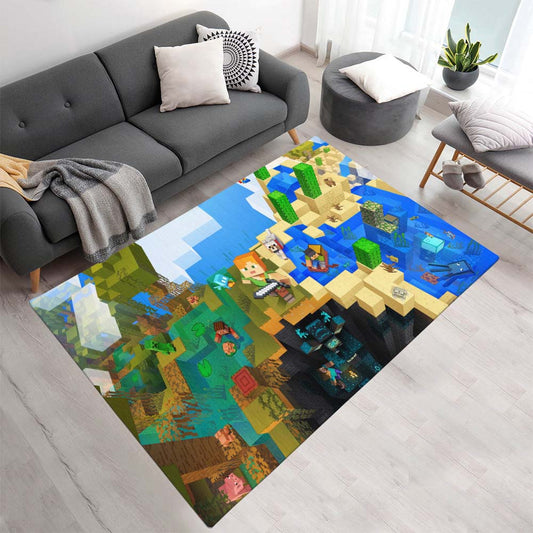 Alex in der Minecraft-Welt Teppich - TOK