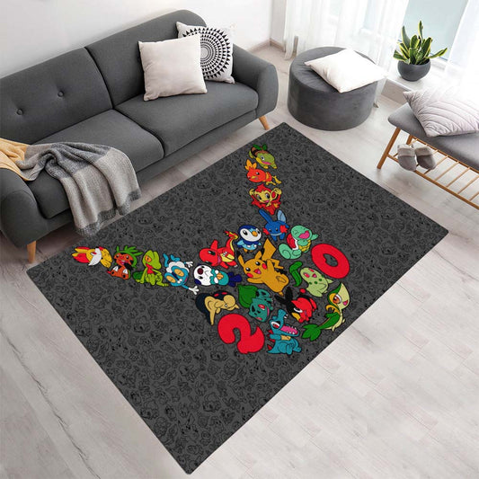 Alle Pokémon 1 Teppich - TOK