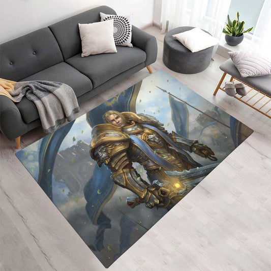 Anduin Wrynn Die Allianz-Armee World of Warcraft WOW Teppich - TOK