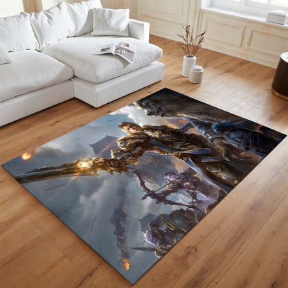 Anduin Wrynn Wolf Die Allianz-Armee World of Warcraft WOW Teppich - TOK 2