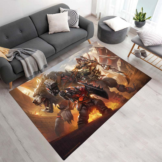 Anduin Wrynn World of Warcraft WOW Schlacht um Azeroth Teppich - TOK