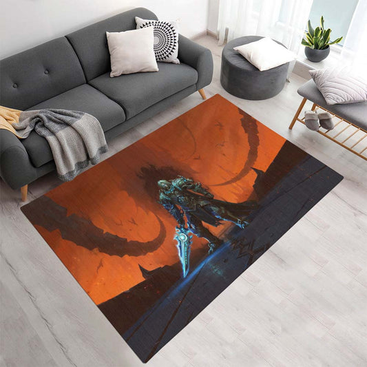 Anduin Wrynn Schattenlande World of Warcraft WOW Teppich - TOK