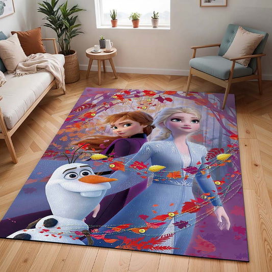 Anna Elsa Olaf Die Eiskönigin - Frozen Disney 1001 Teppich - TOK
