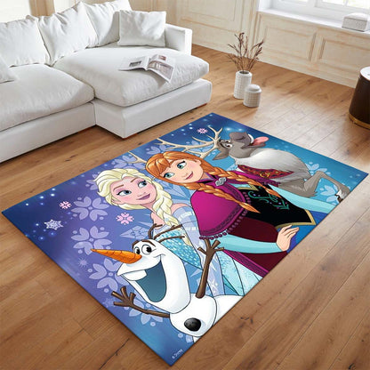 Anna Elsa Olaf Die Eiskönigin - Frozen Disney 1007 Teppich - TOK 2