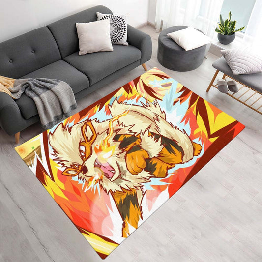 Arkani Pokémon Die Legende - Arcanine Pokemon The Legend Teppich - TOK