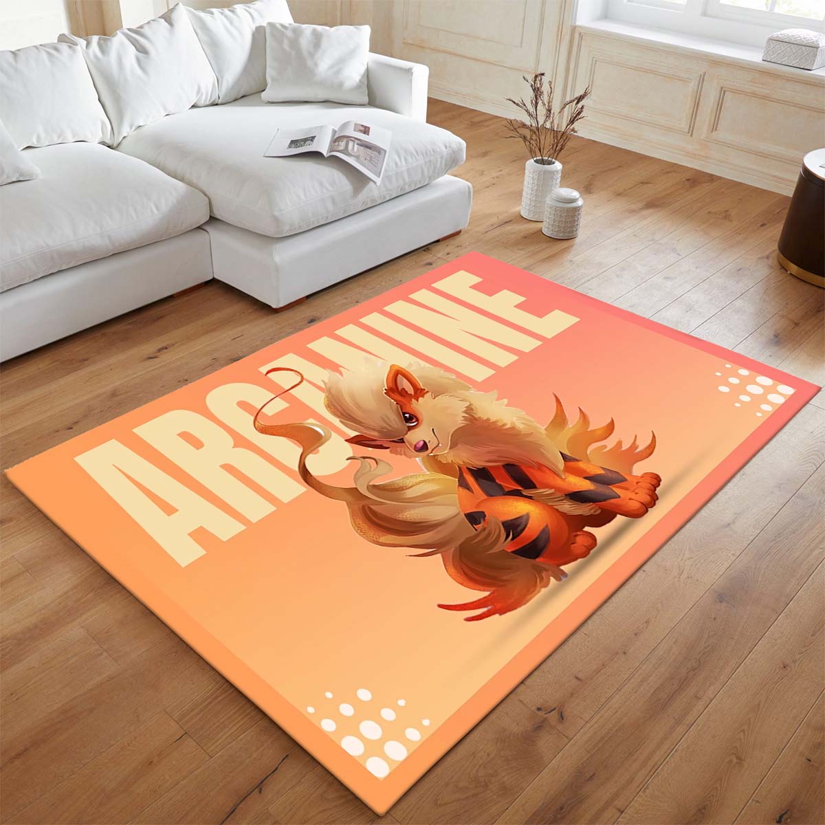 Arkani Pokémon Die Legende  - Arcanine Pokemon The Legend 2 Teppich - TOK 2