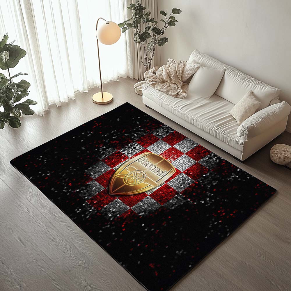Arsenal FC Signature Diamond Pattern Teppich