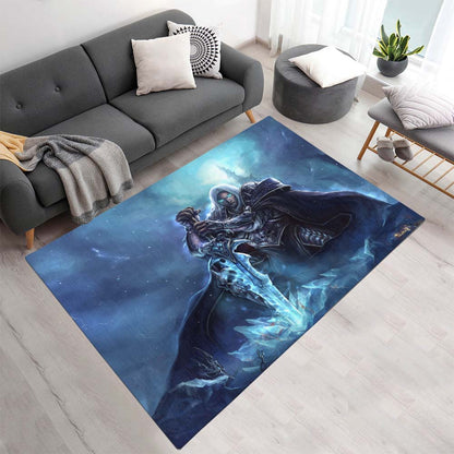 Arthas Menethil Der Lichkönig World of Warcraft WOW Teppich - TOK