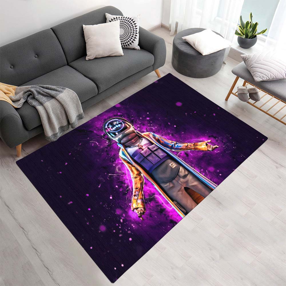 Astro Jack violett Neonlichter Fortnite-Skin Teppich - TOK