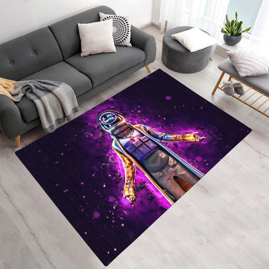 Astro Jack violett Neonlichter Fortnite-Skin Teppich - TOK
