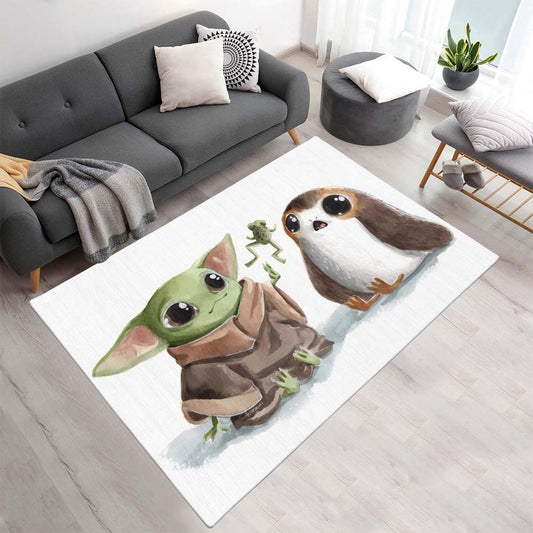Baby Yoda bezaubernd Teppich - TOK