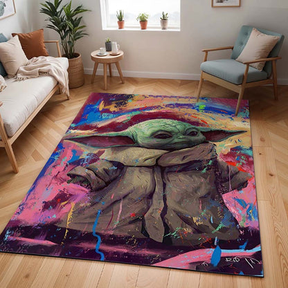 Baby Yoda so süß Teppich - TOK