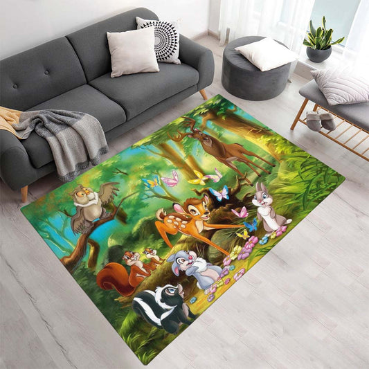 Bambi und die Tiere Teppich - TOK