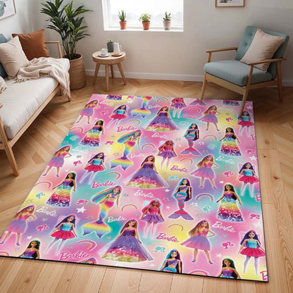 Barbie – Regenbogen Teppich - TOK