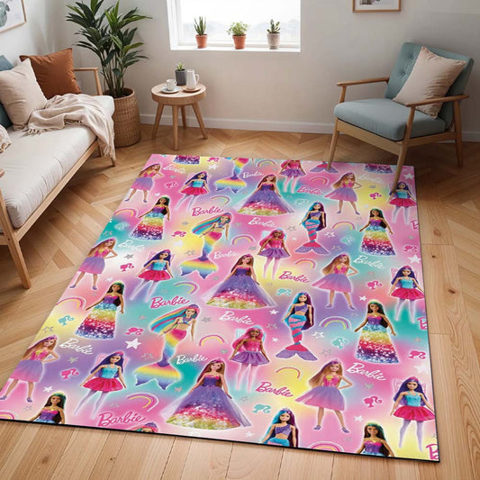 Barbie – Regenbogen Teppich - TOK