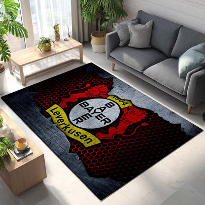 FC Bayer 04 Leverkusen - B04 Teppich - Design 17 - Teppich für Fans