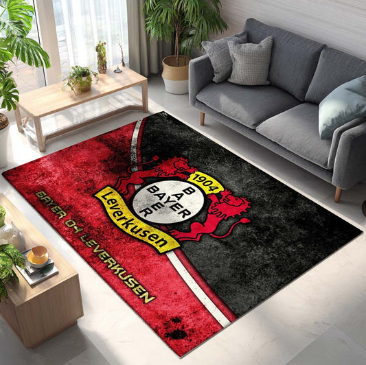 FC Bayer 04 Leverkusen - B04 Teppich - Design 12 - Teppich für Fans