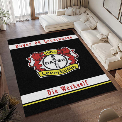 FC Bayer 04 Leverkusen - B04 Teppich - Design 22 - Teppich für Fans 2