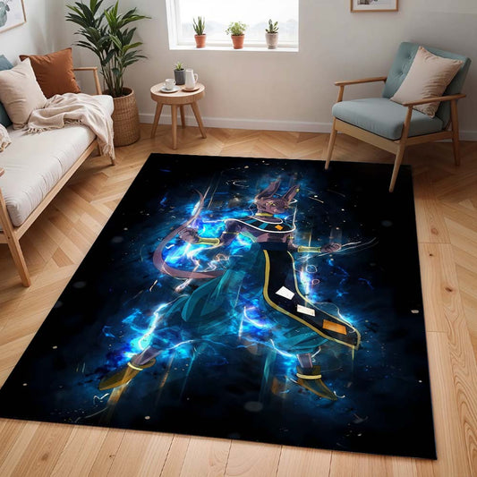 Beerus Gott der Zerstörung Dragon Ball x Fortnite Teppich - TOK