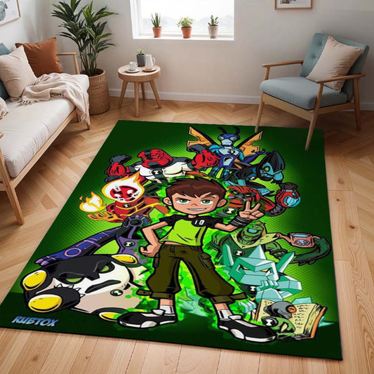 Ben 10 – Alle Charaktere 09 Teppich - TOK