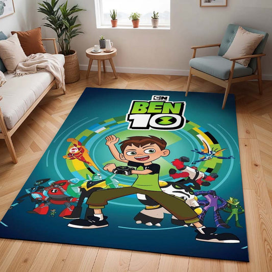 Ben 10 – Alle Charaktere 10 Teppich - TOK