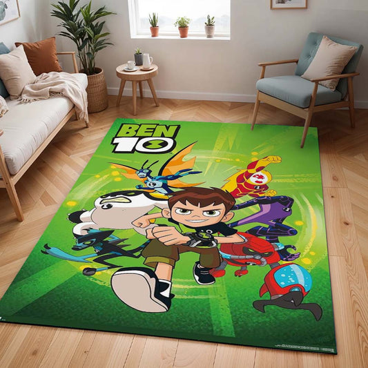 Ben 10 – Alle Charaktere 11 Teppich - TOK