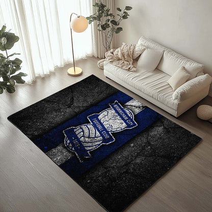 Birmingham City FC EFL Championship Black Stone Teppich