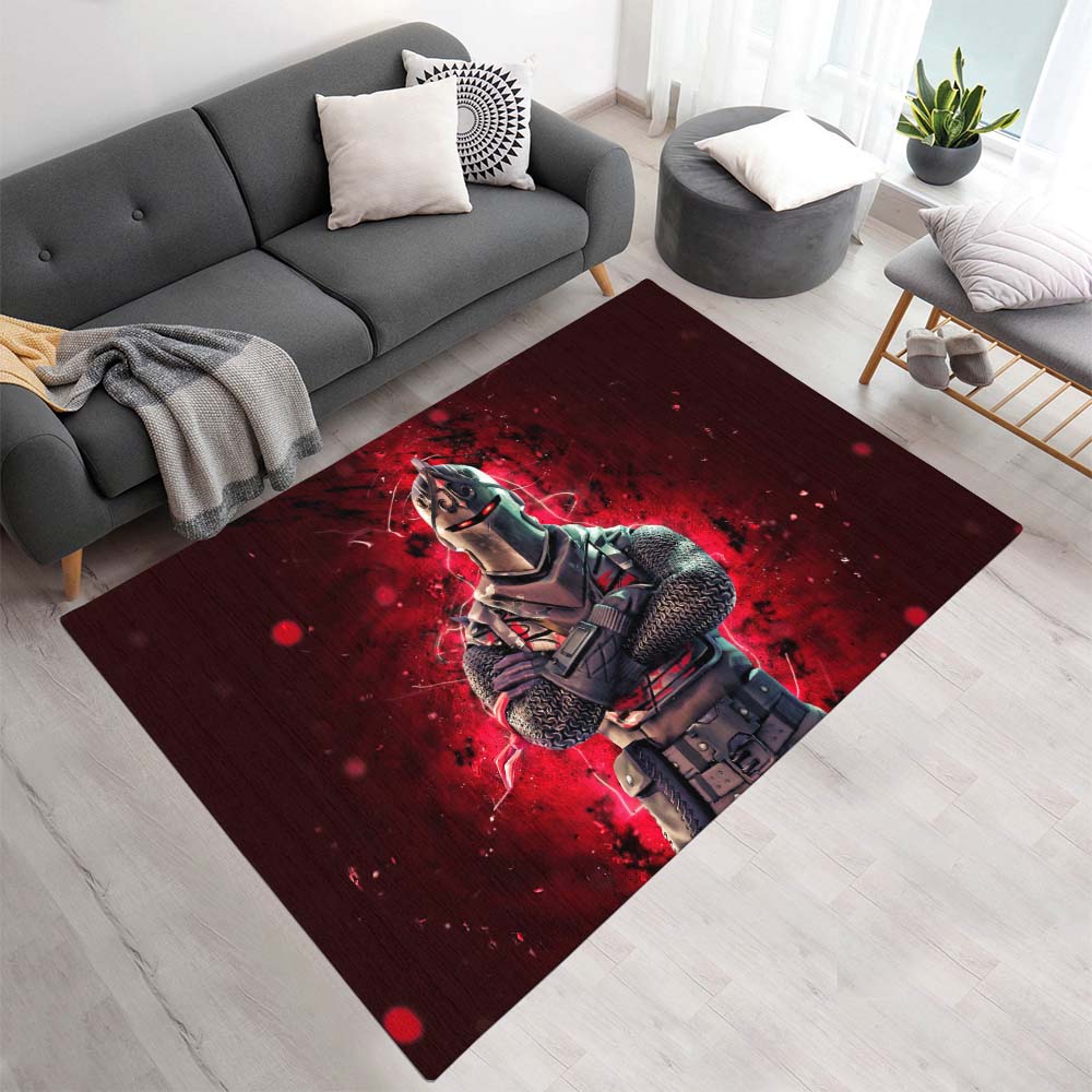 Schwarzer Ritter Fortnite-Skin Teppich - TOK