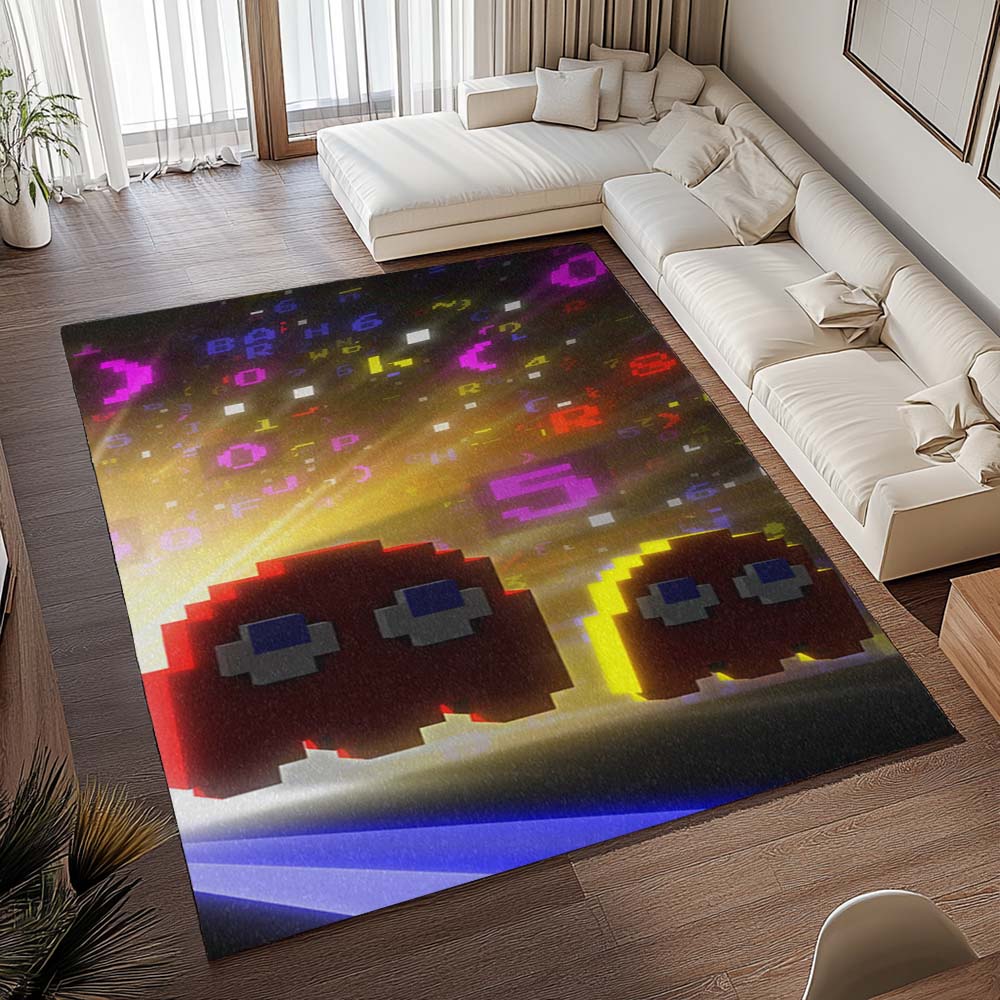 Blinky und Clyde Geist Pacman-Spiel Teppich - TOK 2