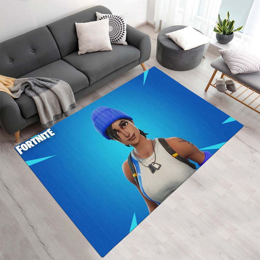 Blauteam-Anführer-Skin Fortnite 3 Teppich - TOK