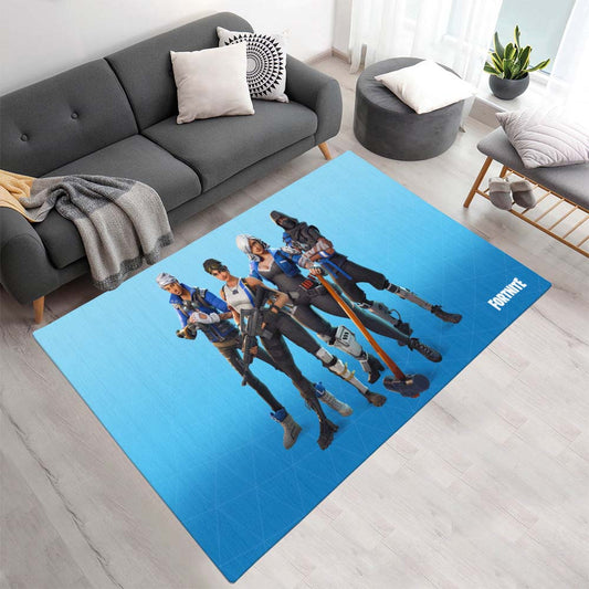 Blauteam-Anführer-Skin Fortnite 4 Teppich - TOK