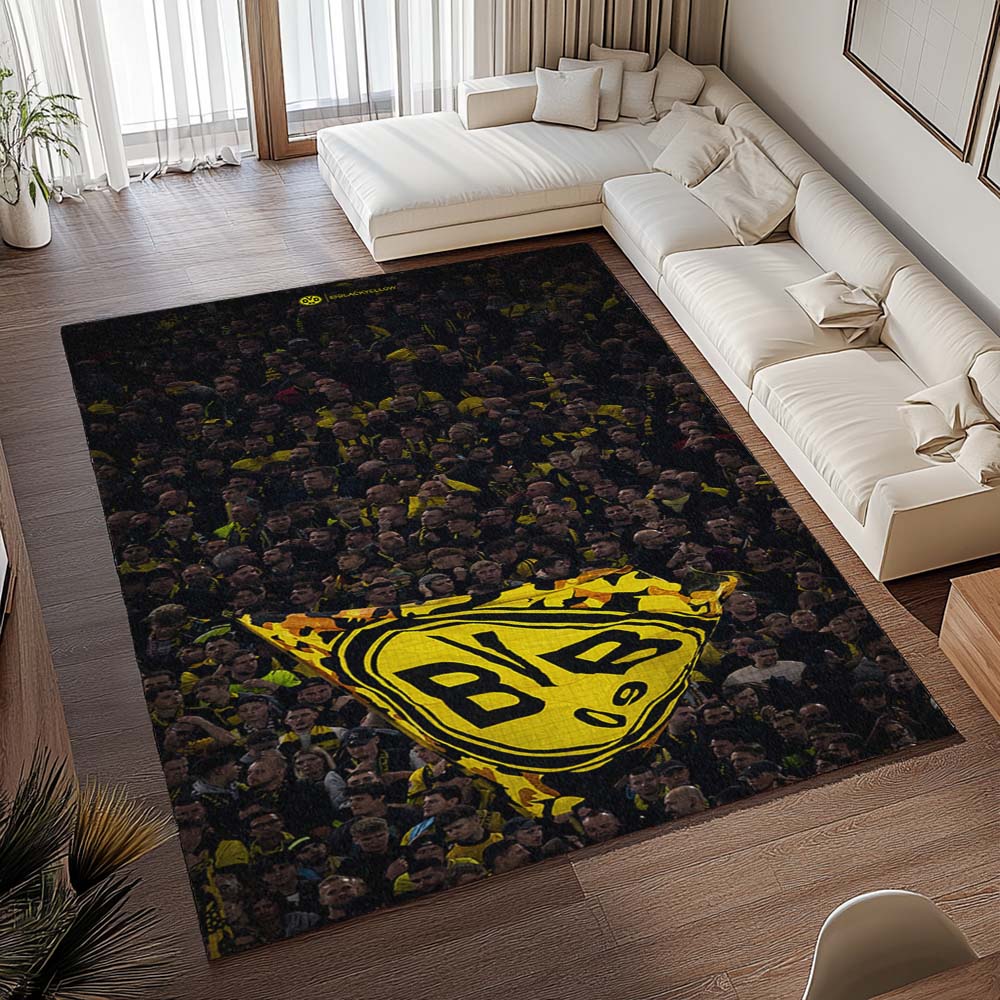 Borussia Dortmund - BVB Teppich - Design 22 - Teppich für Fans 2