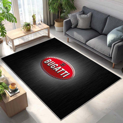 Bugatti Metal Style 2 Teppich - Teppich mit Automotiv-Motiv