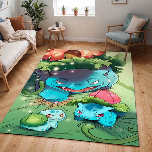 Bisasam Pokémon  - Bulbasaur Pokemon 3 Teppich - TOK